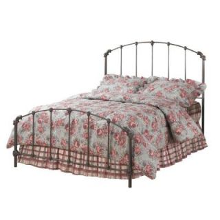 Hillsdale Furniture Bonita Queen Size Bed Set with Rails in Copper Mist 346BQR