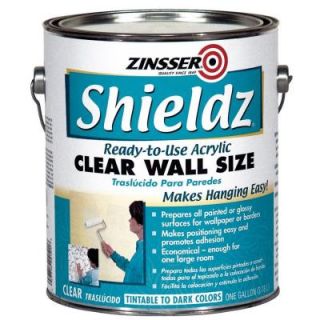 Zinsser 1 gal. Shieldz Acrylic Clear Wall Size (Case of 4) 2101