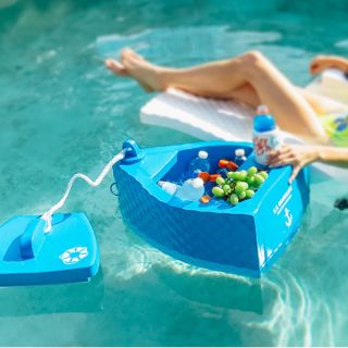 TRC Recreation Super Soft Floating Cooler Bahama Blue