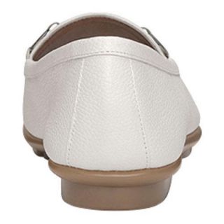 Womens Aerosoles Nuwsworthy White Leather   Shopping