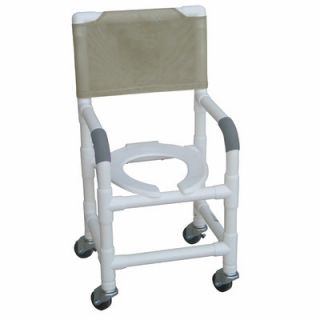 Standard Deluxe Small Adult Shower Chair with Optional Accessories
