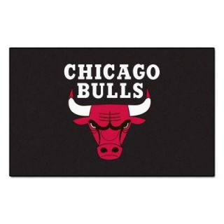 FANMATS NBA   Chicago Bulls Maroon 4 ft. 11.5 in. x 7 ft. 10.5 in. Indoor Area Rug 9224