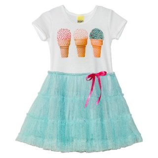 Toddler Girls Gabby and Claudia Ice Cream Cone Dress