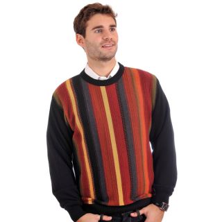 Tosani Mens Multicolor 100 percent Cotton Sweater