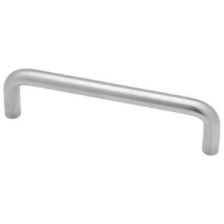 Liberty 4 in. (102mm) Satin Chrome Wire Cabinet Pull P604DC SC C1