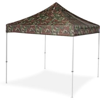 E Z Up 10 x 10 Eclipse II Pop Up Wind Vent Top Canopy   Camo   Canopies