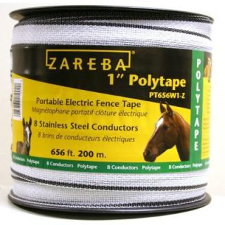 Zareba 1 in. 200 m Polytape PT656W1 Z