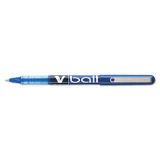 Pilot Vball Blue Liquid Ink Extra Fine Point Tip Rollerball Pens (Pack