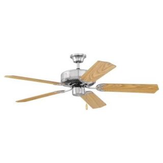 Philips 52 in. Brushed Nickel Ceiling Fan with 5 Blades T9678