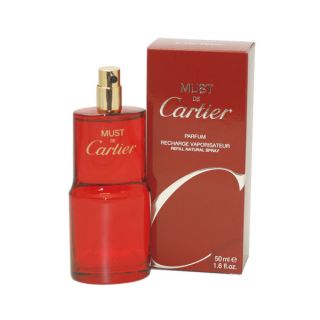 Cartier Must de Cartier Womens 1.7 ounce Parfum Spray (Refill