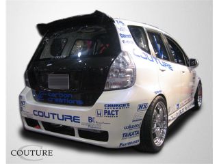 Couture Polyurethane  Honda Fit  GD R Rear Bumper Cover   1 Piece (Clearance) > 2007 2008