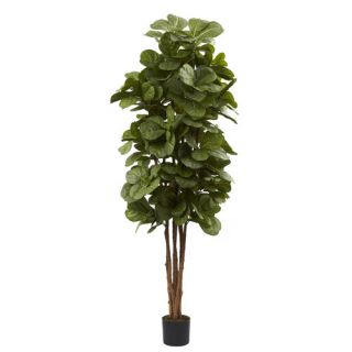 Nearly Natural Nearly Natural Fiddle Leaf Fig Tree in Pot