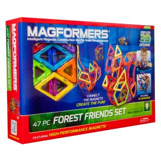 Magformers Forest Friends 47 Piece Set   Building Sets & Blocks