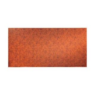 Fasade 96 in. x 48 in. Hammered Decorative Wall Panel in Moonstone Copper S55 18