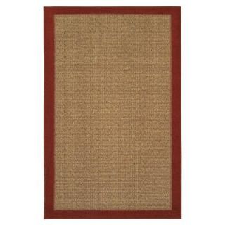 Mohawk Willow Border Red 2 ft. 6 in. x 3 ft. 10 in. Area Rug 269142