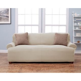 Home Fashion Designs Lucia Collection Corduroy Form Fit Sofa Protector
