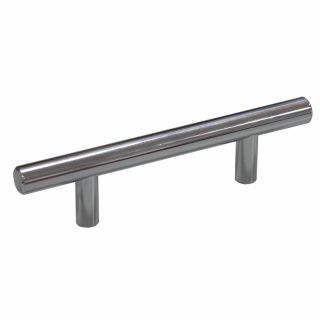 Gatehouse 3 in Center to Center Polished Chrome Bar Cabinet Pull