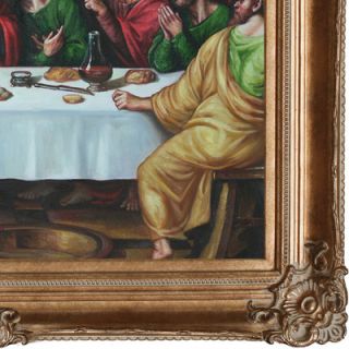 Tori Home The Last Supper by Juanes Framed Hand Painted Oil on Canvas