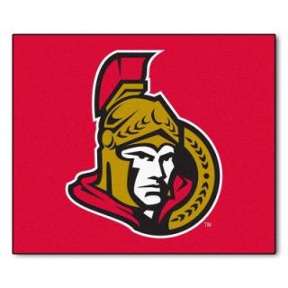 FANMATS Ottawa Senators 5 ft. x 6 ft. Tailgater Rug 10424