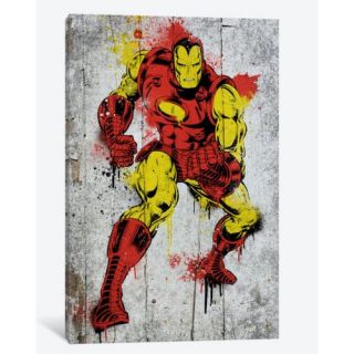 Marvel Comic Bookiron Man Spray Paint B by Marvel Comics Graphic Art