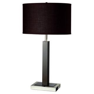 Ore International 8321ES 1 Metal Table Lamp with Convenient Outlet   Table Lamps