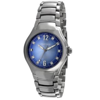 Timetech Mens Silvertone Blue Dial Watch   15320327  