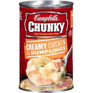 Campbell's® Chunky Creamy Chicken & Dumplings RTS Soup 18.8 oz. Pull Top Can