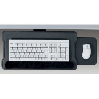 Articulating Keyboard Platform with Slide Out Mouse Tray