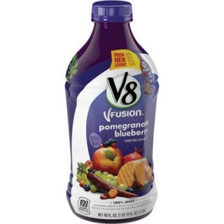 V8 V Fusion® Pomegranate Blueberry Fruit & Vegetable Juice 46 fl. oz. Bottle