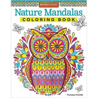 Design Originals, Nature Mandalas Adult Coloring Book