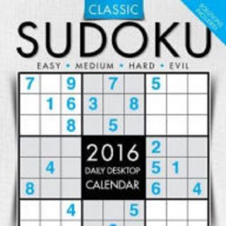 Sudoku 2016 Calendar