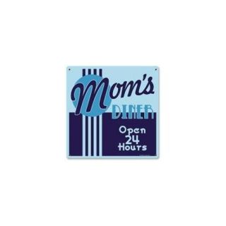 Past Time Signs RPC134 Moms Diner Food And Drink Metal Sign