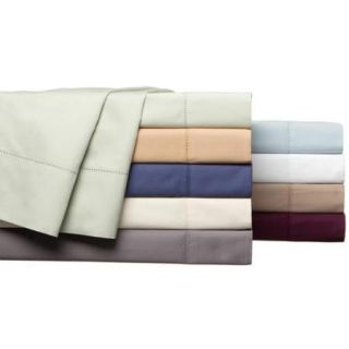 Andiamo Solid 500 Thread Count Egyptian Cotton Sheet Set Queen   Sage