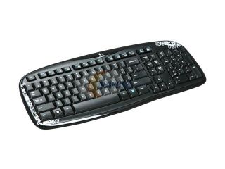 Logitech K250 920 002825 Black USB RF Wireless Standard Keyboard