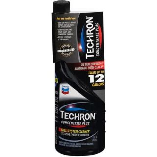 Chevron 266368279 Fuel System Cleaner TECHRON Concentrate Plus 12 oz Bottle Case of 6