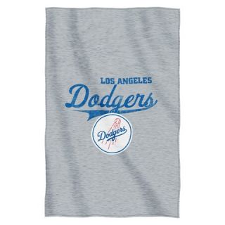 Dodgers Sweatshirt Throw   Grey (84 L x 54 W)