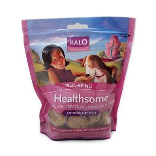 Halo Healthsome Chicken/ Cheese Natural Dog Treats   15702124