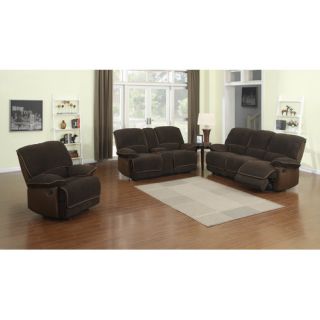 Sunset Trading Jackson Reclining Loveseat with Console