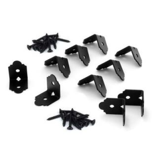 OWT Ornamental Wood Ties 2 in. Decorative Rafter Clip Angle Brackets (10 Pack) 56617
