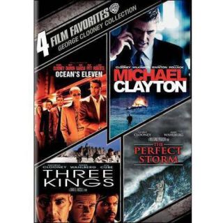 4 Film Favorites George Clooney Collection Ocean's Eleven / Michael Clayton / Three Kings / The Perfect Storm