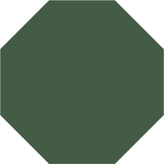 Milliken Harmony Octagonal Green Solid Tufted Area Rug (Common 8 ft x 8 ft; Actual 7.58 ft x 7.58 ft)