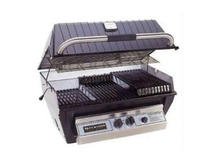 Broilmaster P3X P3XN Premium Gas Grill with SS Rod Multi Level Grids, Natural
