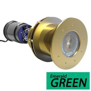 Bluefin LED 53390M BLUEFIN LED GREAT WHITE GW16 GREEN THROUGH HULL UNDERWATER