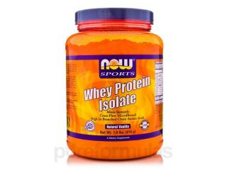 NOW� Sports   Whey Protein Isolate Vanilla   1.8 lbs (816 Grams) by NOW