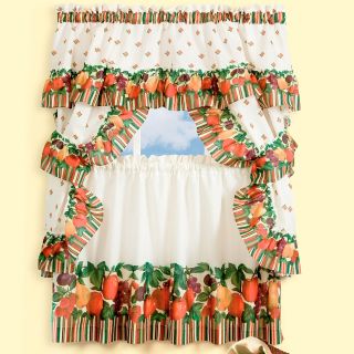 Achim Tuttie Fruitie Cottage Curtain Set