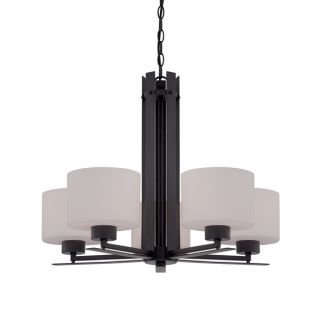 Nuvo Parallel 5 Light Chandelier