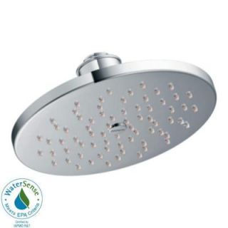 MOEN 1 Spray 8 in. Eco Performance Rainshower Showerhead Featuring Immersion in Chrome S6360EP