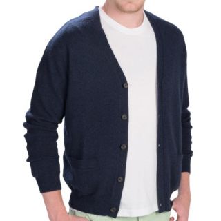 Forte Cashmere Rib Trimmed Cardigan Sweater (For Men) 9305R 54