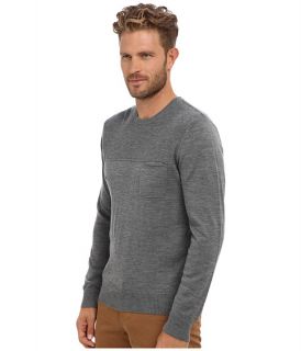 Culture Phit 100% Merino Ribbed Yoked Crew Sweater