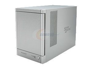 Sans Digital 5 Bay eSATA RAID 0/1/10/5/JBOD Tower Storage Enclosure w/ 6G PCIe Card TR5M+ (Silver)